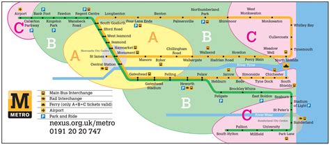 Tyne & Wear Metro including South Shields. | Tyne and wear, Metro ...