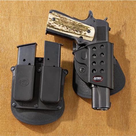 Fobus® 1911 Evolution Pistol Holster with Mag Pouch - 133704, Holsters ...