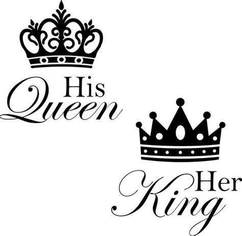 King And Queen Tattoo Vector - Wiki Tattoo