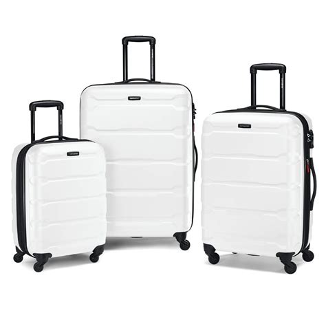 Samsonite Omni PC Hardside Expandable Luggage with Spinner Wheels, 3 ...