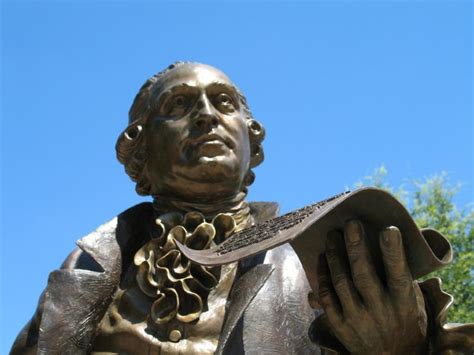 George Mason Statue with Virginia Declaration of Rights | George mason ...