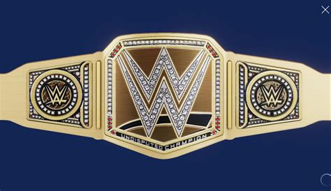 My WWE Undisputed Championship. Looks bright in picture but is fine in ...