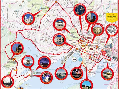 Oslo Tourist Attractions Map - Tourist Destination in the world