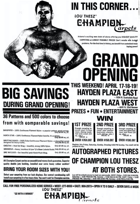 Lou Thesz INC. - The Arcane Business Ventures of a Champion Wrestler