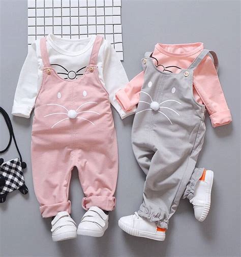 Spring newborn baby girls clothes sets