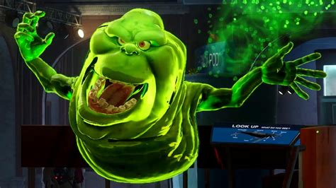 New Ghostbusters Spirits Unleashed ghost gameplay features a slimenado