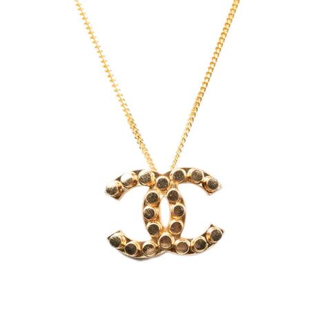 Lot 307 - Chanel Coco Logo Pendant Necklace