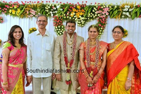 Chess Grandmaster Koneru Humpy Engagement – South India Fashion