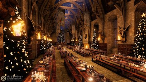 Hogwarts Christmas Wallpapers - Wallpaper Cave