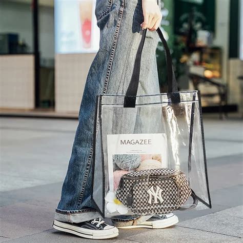 Transparent Waterproof Clear Tote Bag | Lazada PH