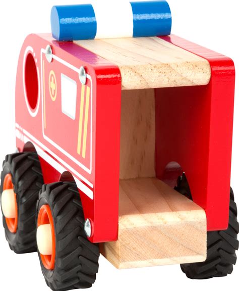 Wooden Toy Ambulance | Poppy Dog Gifts