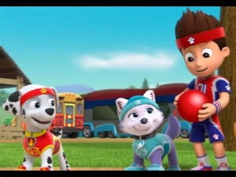 Paw Patrol - All Star Pups - Marshall's Ball - YouTube