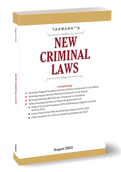 New Criminal Laws by Taxmann's Editorial Board | Taxmann Virtual Books ...