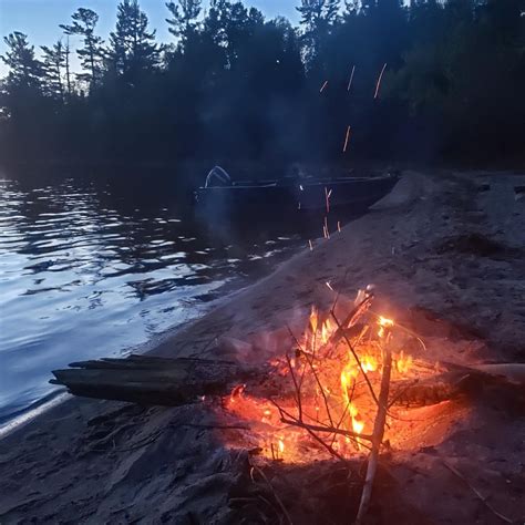 Island camping on lake of the woods : r/camping