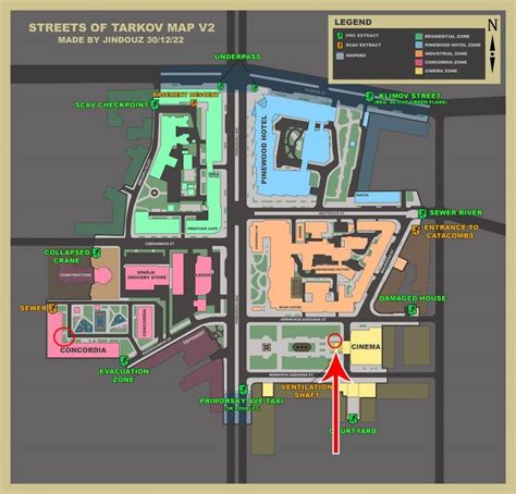 Escape from Tarkov: Streets of Tarkov Backup Hideout Key Room Location ...