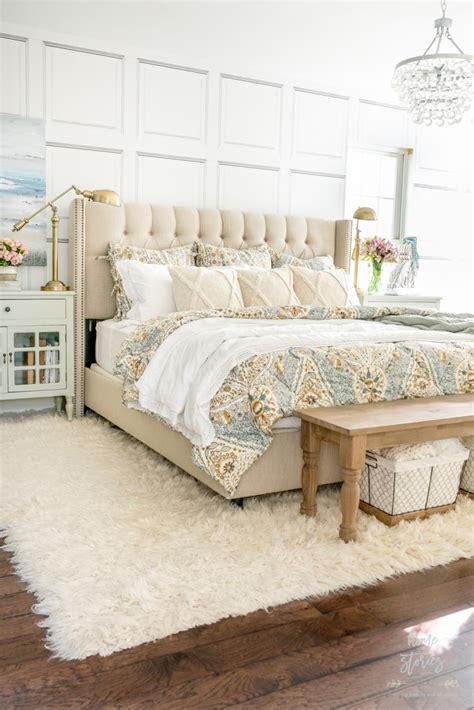 Cozy Coastal Farmhouse Bedroom | Home Stories A to Z