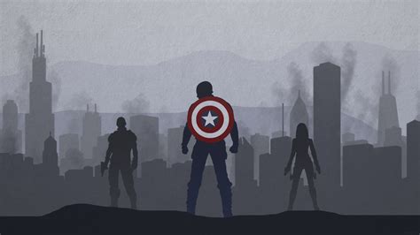 CAPTAIN AMERICA WINTER SOLDIER - DESKTOP WALLPAPER by skauf99 on DeviantArt