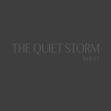 The Quiet Storm - Vol. #1 by ParisCreative | Mixcloud