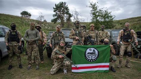 Rival Chechen Fighters Take War to Battlefields of Ukraine