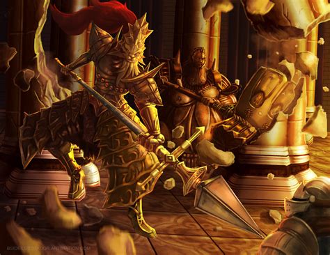 Ornstein and Smough by BrandonPerezilus on DeviantArt