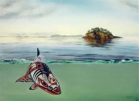 NorthWest Coast Salish art. Aboriginal Painting, Aboriginal Artists ...