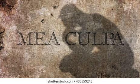 328 Mea Culpa Images, Stock Photos, and Vectors | Shutterstock