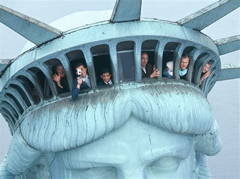 Statue Of Liberty Inside The Crown