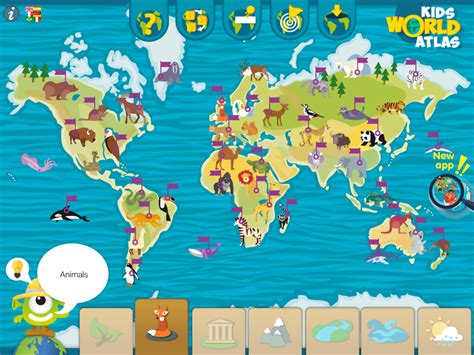 Free Technology for Teachers: Kids World Atlas - An iPad App for ...