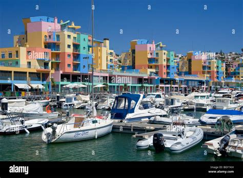 Marina d'Albufeira, Portugal, l'Algarve Photo Stock - Alamy