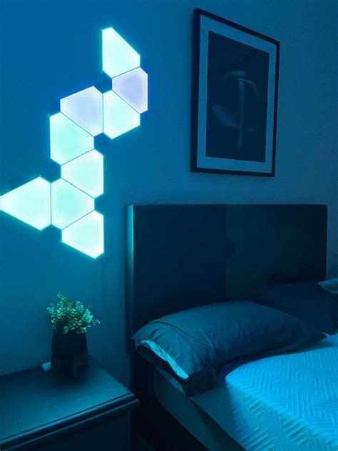 Nanoleaf Design Ideas 9 Rhythm Panels | Lighting design interior ...