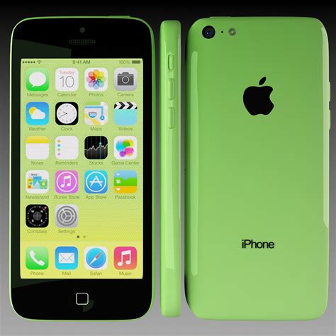 max apple iphone 5c green