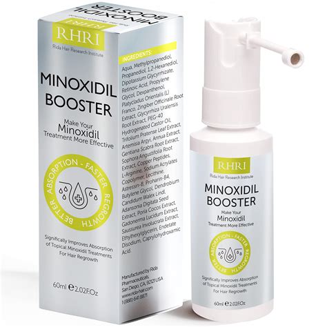 Minoxidil Booster Spray for Hair Loss - Enhances Absorption 7X for Non ...