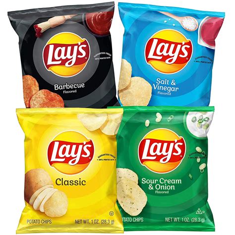 Lay's Potato Chip Variety Pack, 40 Count - Walmart.com