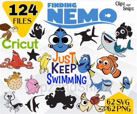 Finding Nemo Svg, Nemo Svg, Dory Svg, Finding Nemo, Finding Dory Svg ...