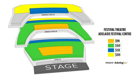 Adelaide Festival Theatre Seating Chart