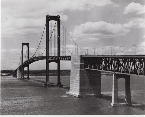 Delaware Memorial Bridge, ca. 1950s | Delaware Historical Society ...