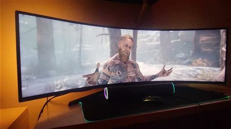 Samsung odyssey neo g9 god of war 5120x1440 240 Ghz HDR10 RTX 3080TI ...