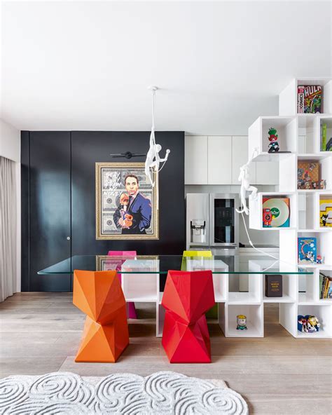 Home Tour: A Colourful House Inspired By Pop Art And The Memphis Design ...