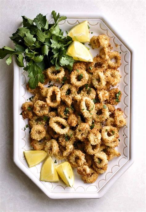 Crispy Calamari Air Fryer Recipe (Easy and Light) Cooking Calamari ...