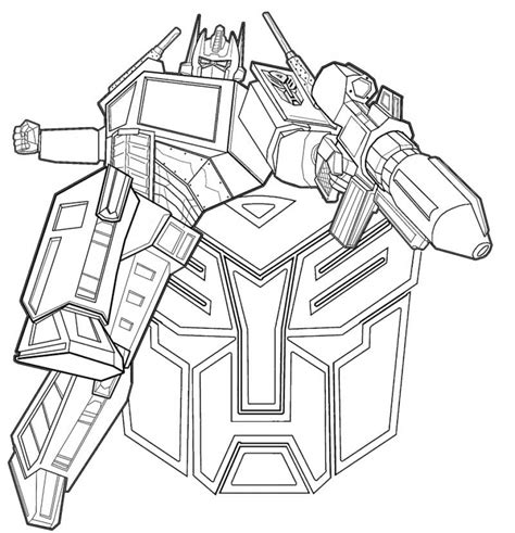 Get This Online Optimus Prime Coloring Page for Kids sz5em