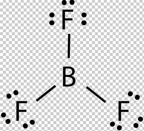 Lewis Structure Boron Trifluoride Ball-and-stick Model Boron ...