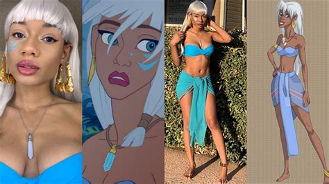 Princess Kida DIY Halloween Costume - YouTube