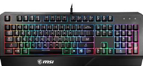 Клавіатура дротова MSI Vigor GK20 UA USB – фото, відгуки ...