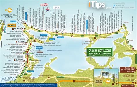 Hotel Zone Map | Cancun Tips