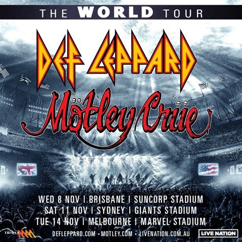 Def Leppard The World Tour 2023 (Dates/Setlists)