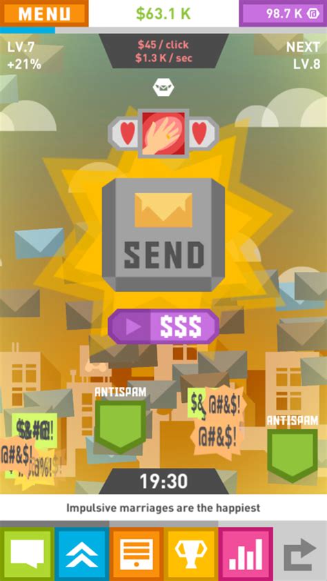 Spam Game, FREE Android clicker game | Arrovf Games