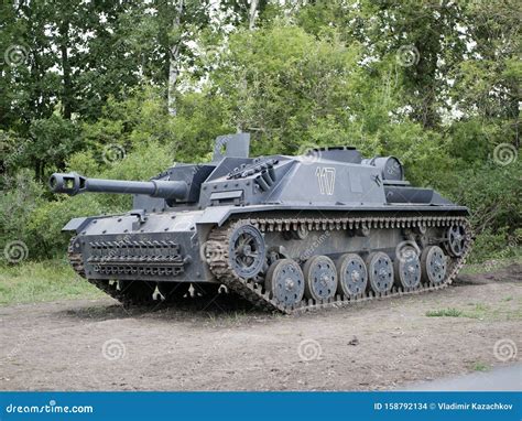 WW II TANK StuG-40 AUSF. G - SLOVAKIA Editorial Image | CartoonDealer ...