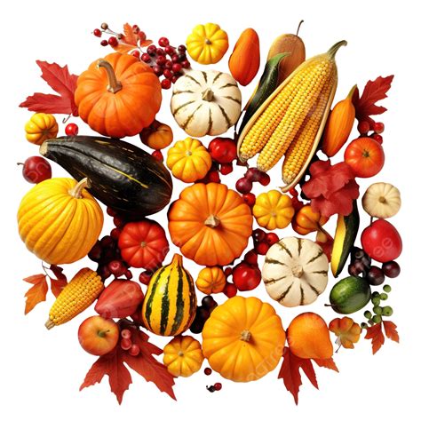 Thanksgiving Day Food, Design Elements Of Thanksgiving Celebration ...