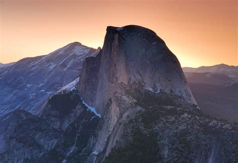 Half Dome at sunrise Yosemite National Park, National Parks, Half Dome ...