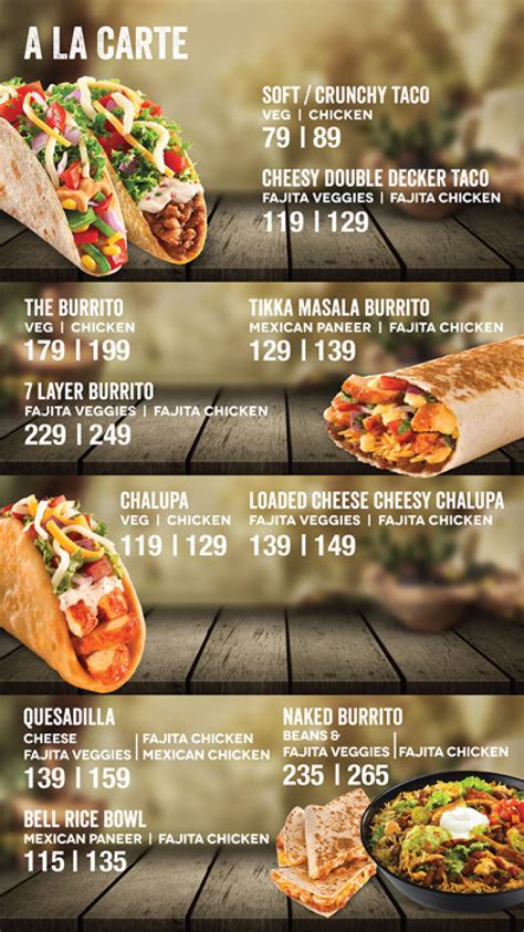 Taco Bell Menu